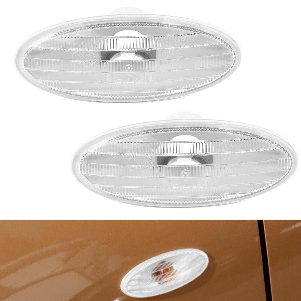 2-piece side turn signal light cover mudguard markings suitable for Nissan Cube-Juke Note