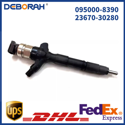 Diesel Fuel Injector 095000-8390 23670-30280 for Toyota Hilux Hiace for Land Cruiser