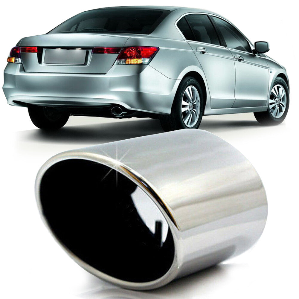 for Honda for Accord 2008 2009 2010 2012 REAR MUFFLER TIP PIPE STEEL EXHAUST TAIL