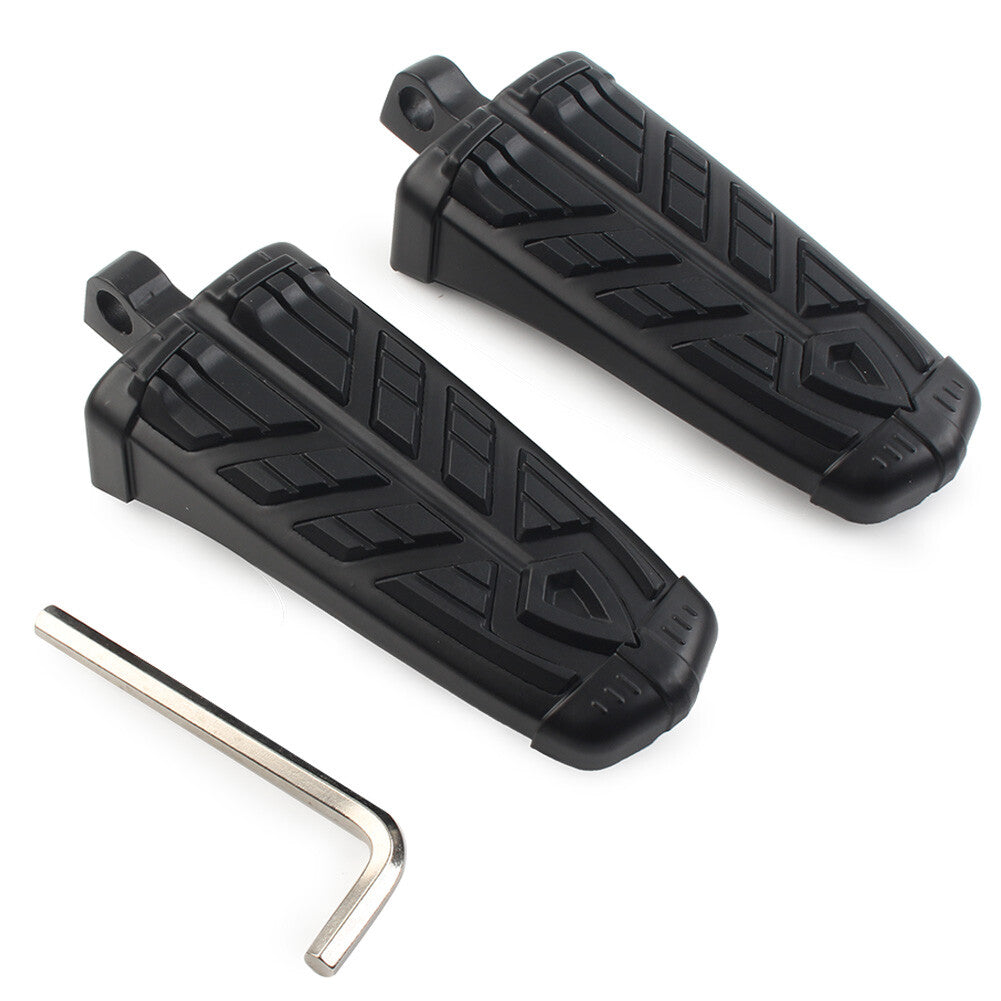 Fu?rasten Fu?rasten 10mm M?nnliche Halterung f¨¹r for Harley Davidson Schwarz