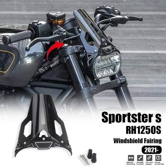Windscreen Screen Windshield Fairing For Sportster S SPORTSTER S RH1250S 21-23