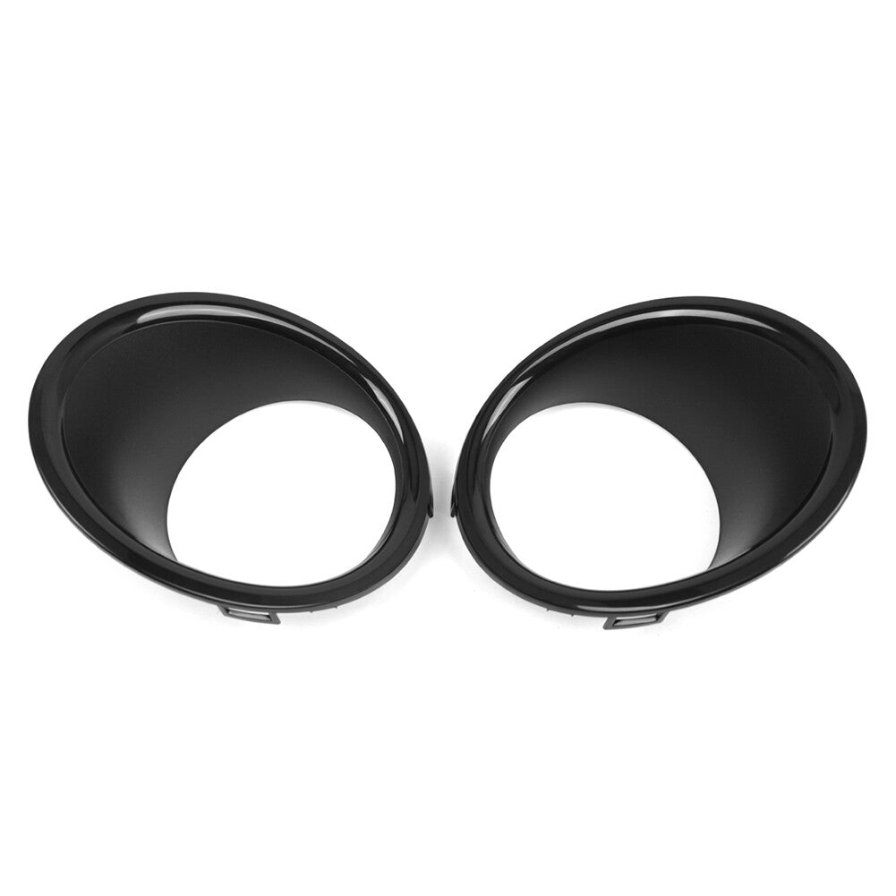 Front Fog Light Lamp Frame Trim Ring Cover Guard Fit for BMW for Mini Cooper R55 R56 R57