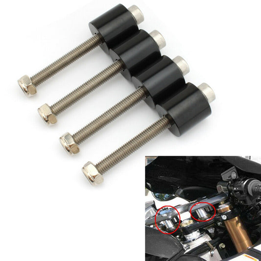 Handle Bar Riser Clamp Heightening Adapter Mount for SUZUKI GSX-R 1300 1999-2019