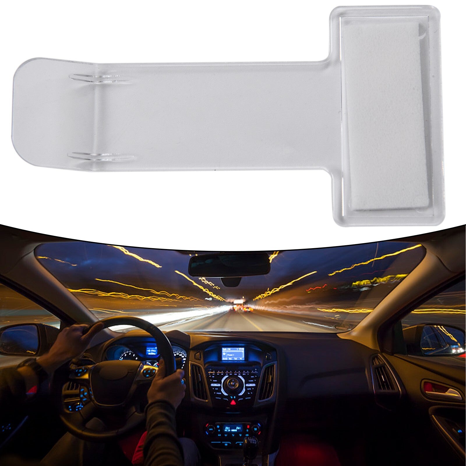 High-efficiency windshield fastener kit for vehicle parking tickets and permits