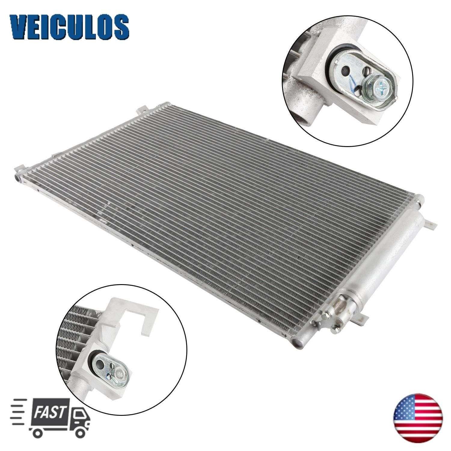 A/C Condenser For 2015-2022 for Ford for Mustang with Receiver Drier Aluminum Core 4688