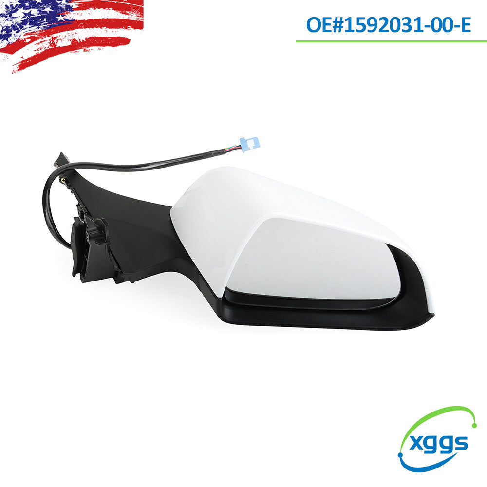 1592031-00-E Suitable for Tesla 3-seater sedan 4-door 2023, left side mirror new.