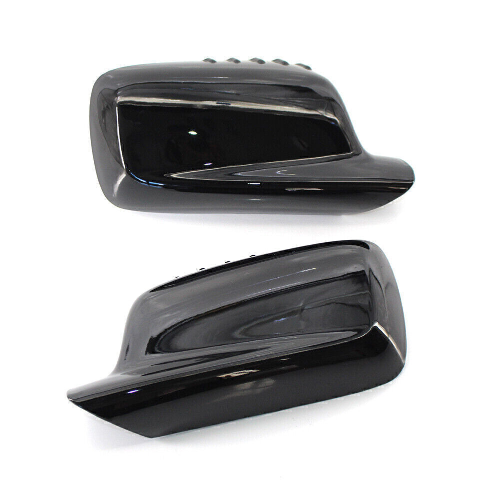 Door Wing Side Mirrors Cover Cap for BMW E46 E65 E66 330Ci 745i 750i 750Li Pair