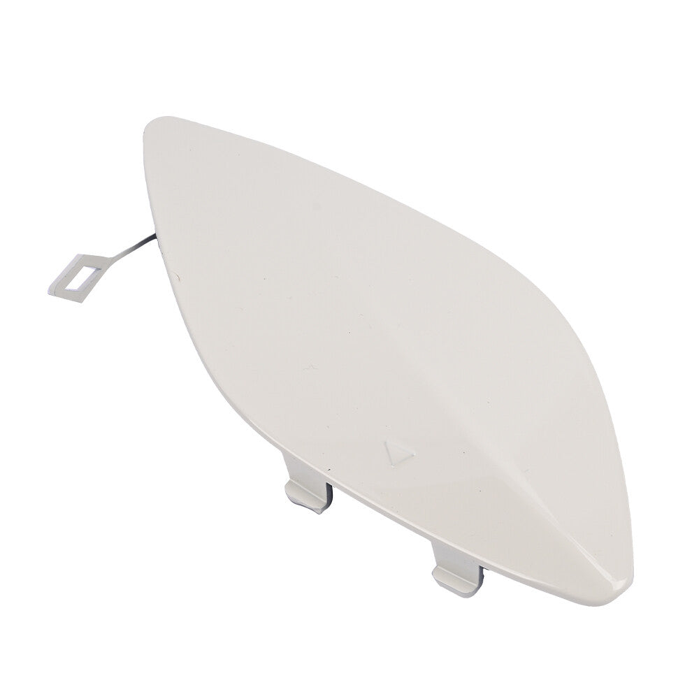 Front Bumper Tow Hook Eye Cover Primed For 2014-2016 for Mercedes W117 CLA250 White
