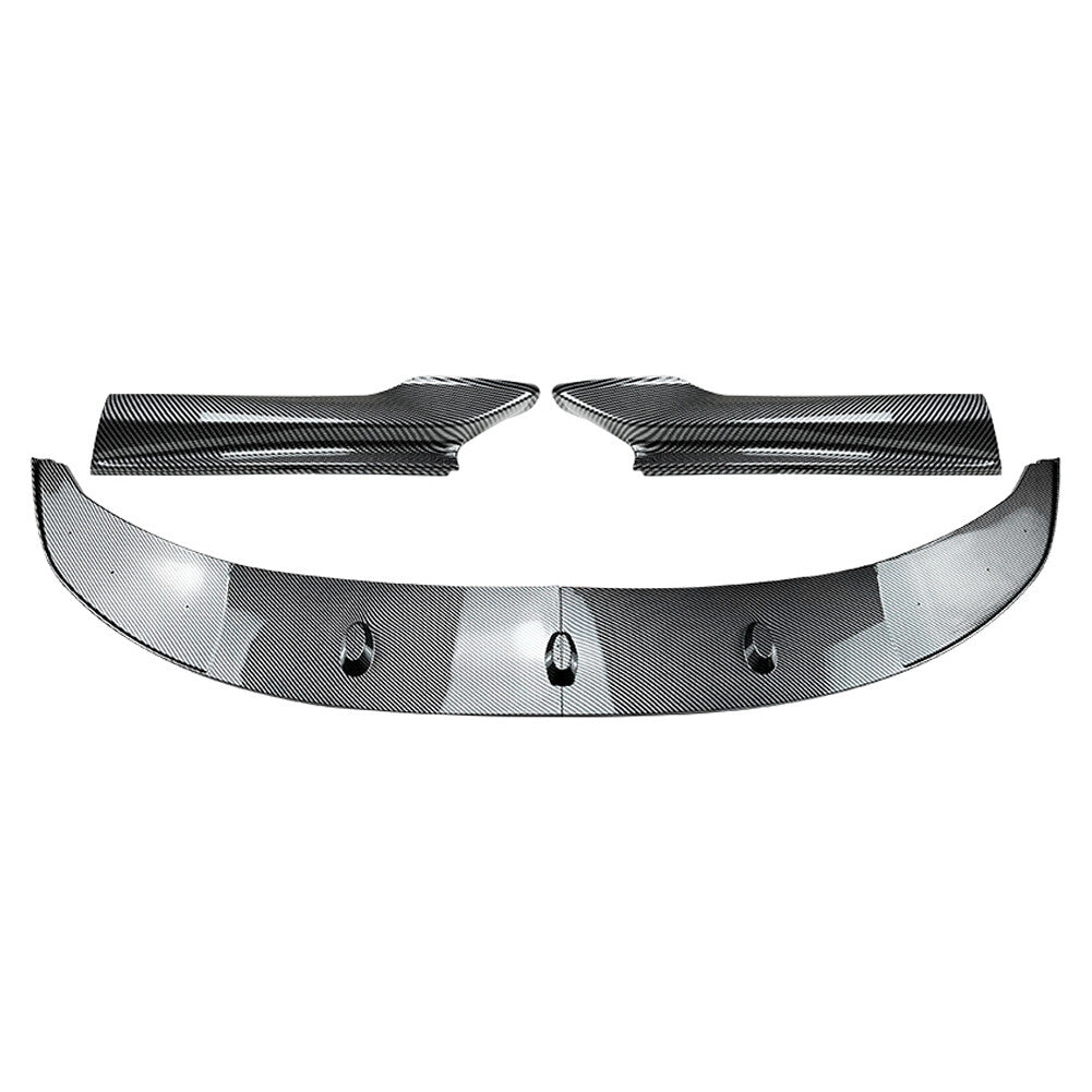 Front Bumper Lip Spoiler Splitter for BMW 5 Series F10 F11 M Sport 11-17 Carbon