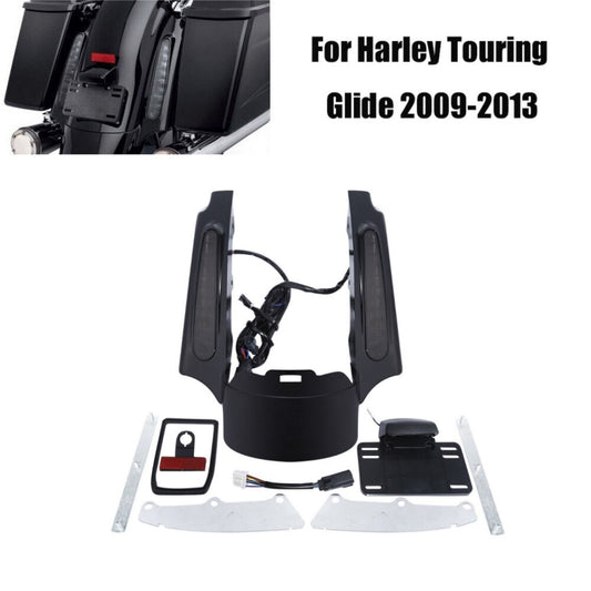 Rear Fender Fascia Set W/ LED Light for Harley Touring Road King FLHR 2009-2013