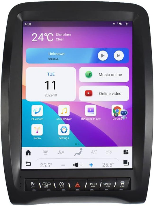 13 for Tesla Screen Android12 Stereo Gps Radio Carplay for Dodge Durango 2014-2020