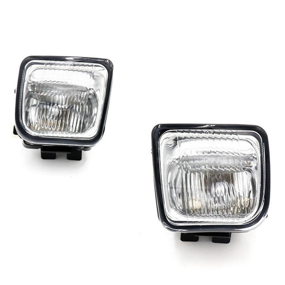 For 96-98 for Civic 2DR 3DR 4DR EK9 JDM White Lens Bumper Fog Lights Lamps/w Wiring