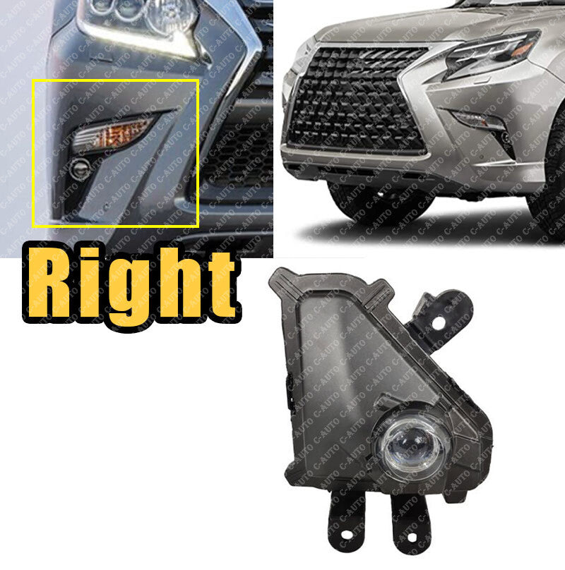 Right front bumper fog lamp Passenger side for Lexus gx460 gx400 2014-2020