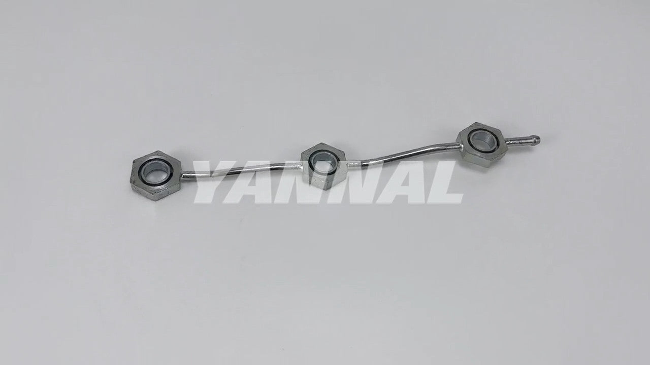 S3L fuel return overflow pipe is suitable for Mitsubishi engines.