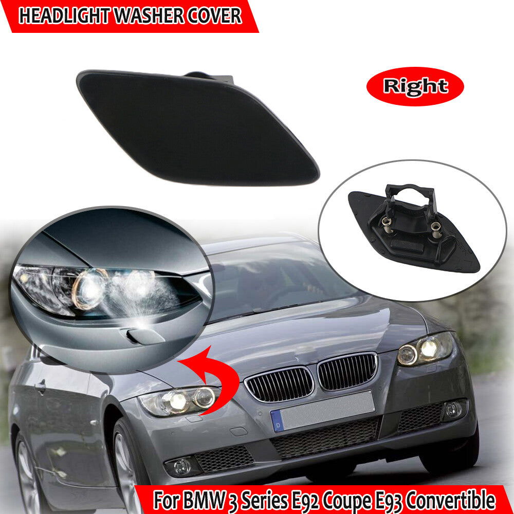 Right front bumper headlight cover for BMW E92 Coupe and E93 - Convertible