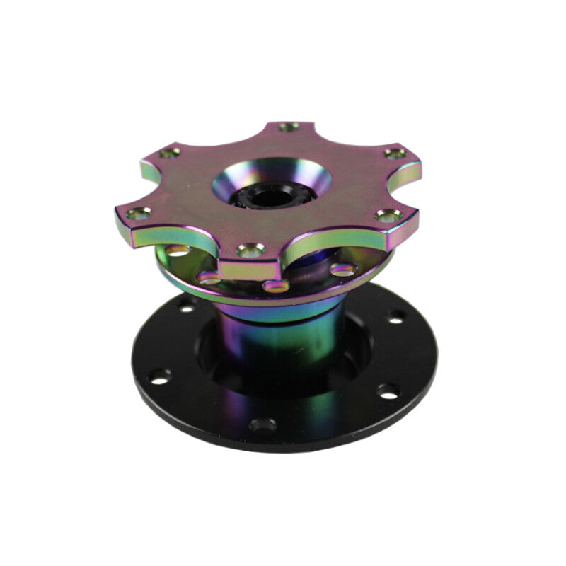 Universal Chrome Car Steering Wheel Quick Release Hub Adapter Snap Off Boss Kit