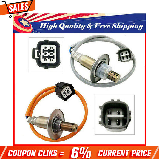 2x Upstream Downstream O2 Oxygen Sensor for Subaru Forester 2006-2011 2.5L US