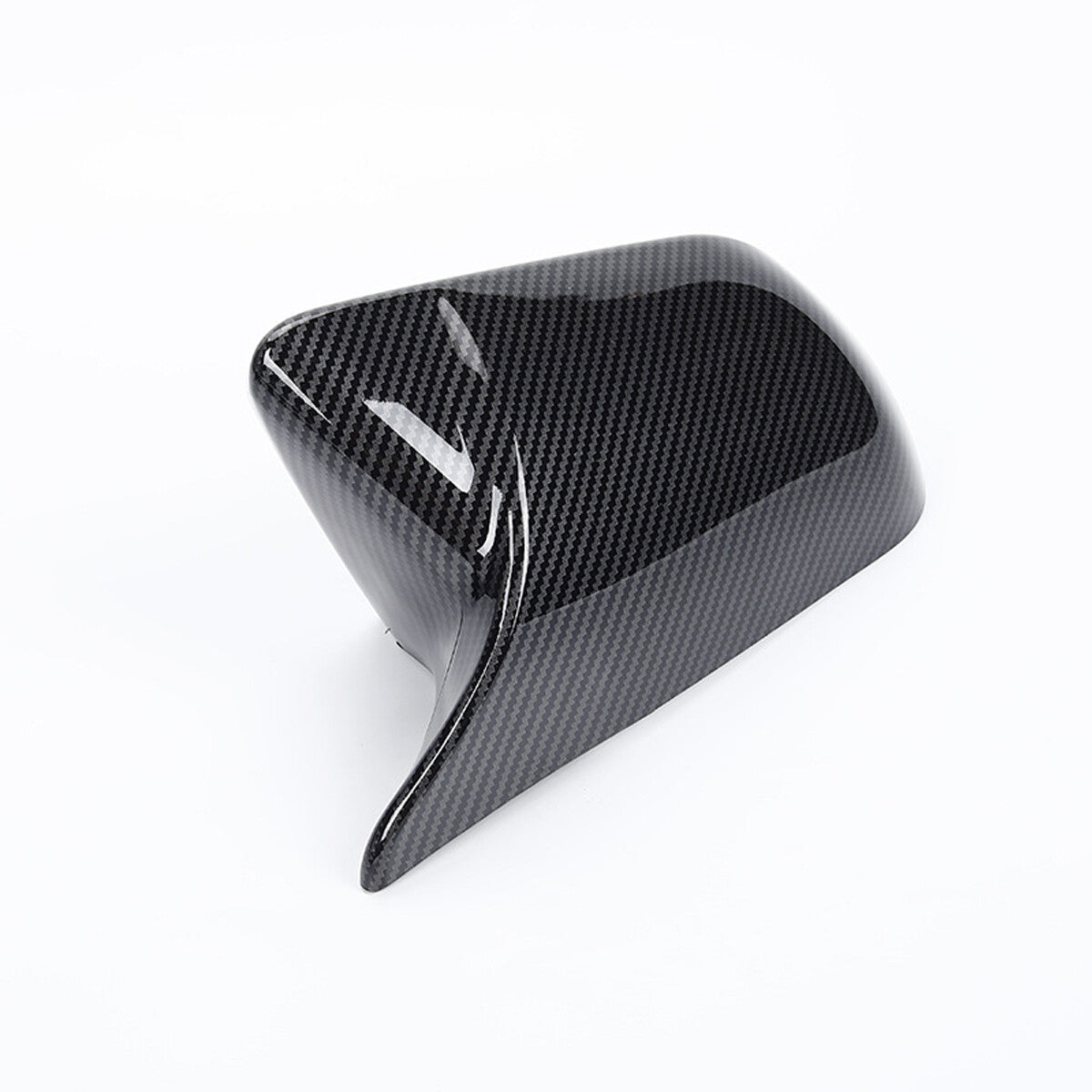2-Piece Carbon Fiber Side Mirror Caps with M-Speaker for Ford for Mustang 2015 - 21