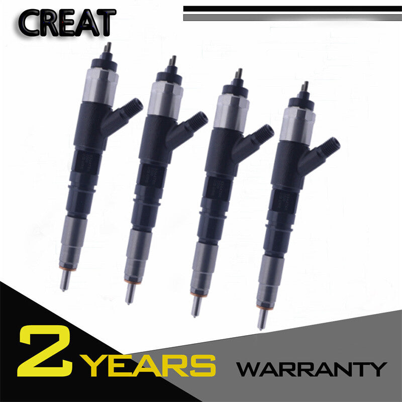 New 4PCS 5344766 295050-2200 Fuel Injector Fit for ISF3.8 QSF3.8 ISB4.5