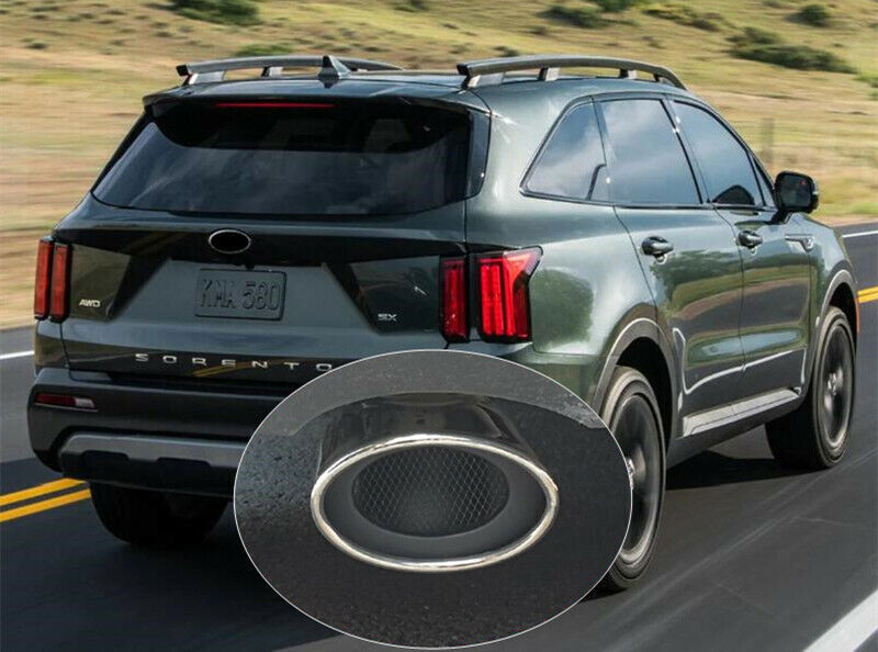 Fit for KIA Sorento 2021-22 Stainless steel Rear Exhaust Muffler Tip End Pipe 1X