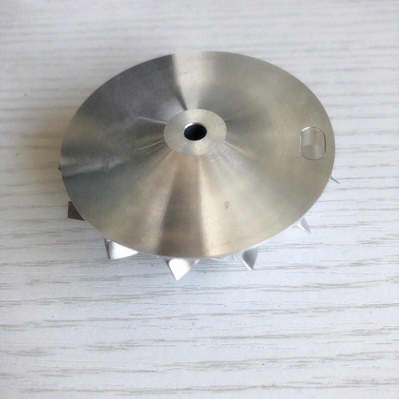 TD04HL 43.50/62.00 mm 7+7 Blade High-Performance Turbine Billet Compressor Wheel