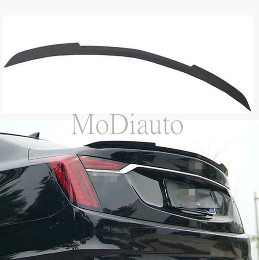 for Cadillac CT6 2019 2020 2021 Glossy black Rear Trunk Spoiler Wing Lip Cover