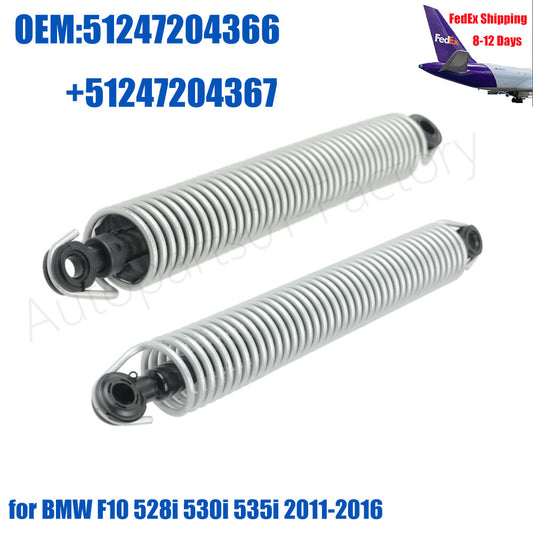 1Pair Left+Right Rear Trunk Lid Tension Spring for BMW 528i 535i M5 51247204366
