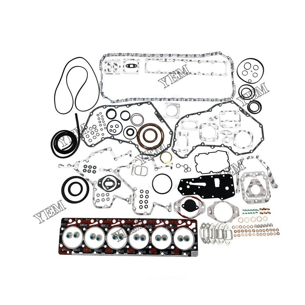 6D102 Full Gasket Kit For Komatsu Diesel Engine For Komatsu Overhual Gasket Kit