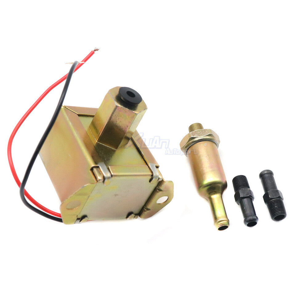 40106 40107 40104 Car 12V Diesel/Gasoline Front Red Top Square Electric Fuel Pump