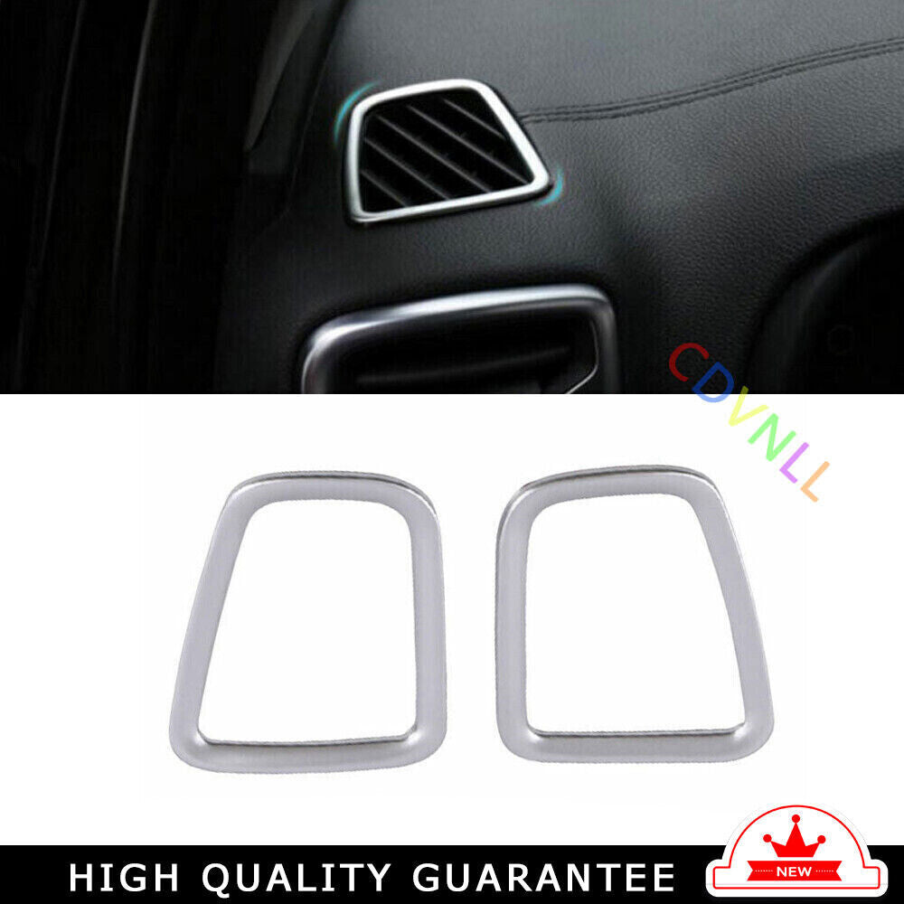 Car Instrument LR Air Outlet Vent Trim for Kia Sportage 2017-2020 Matte Silver