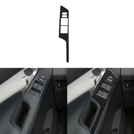 Carbon Fiber Driver Door Lift Control Cover Trim for Toyota Matrix 2009-2014