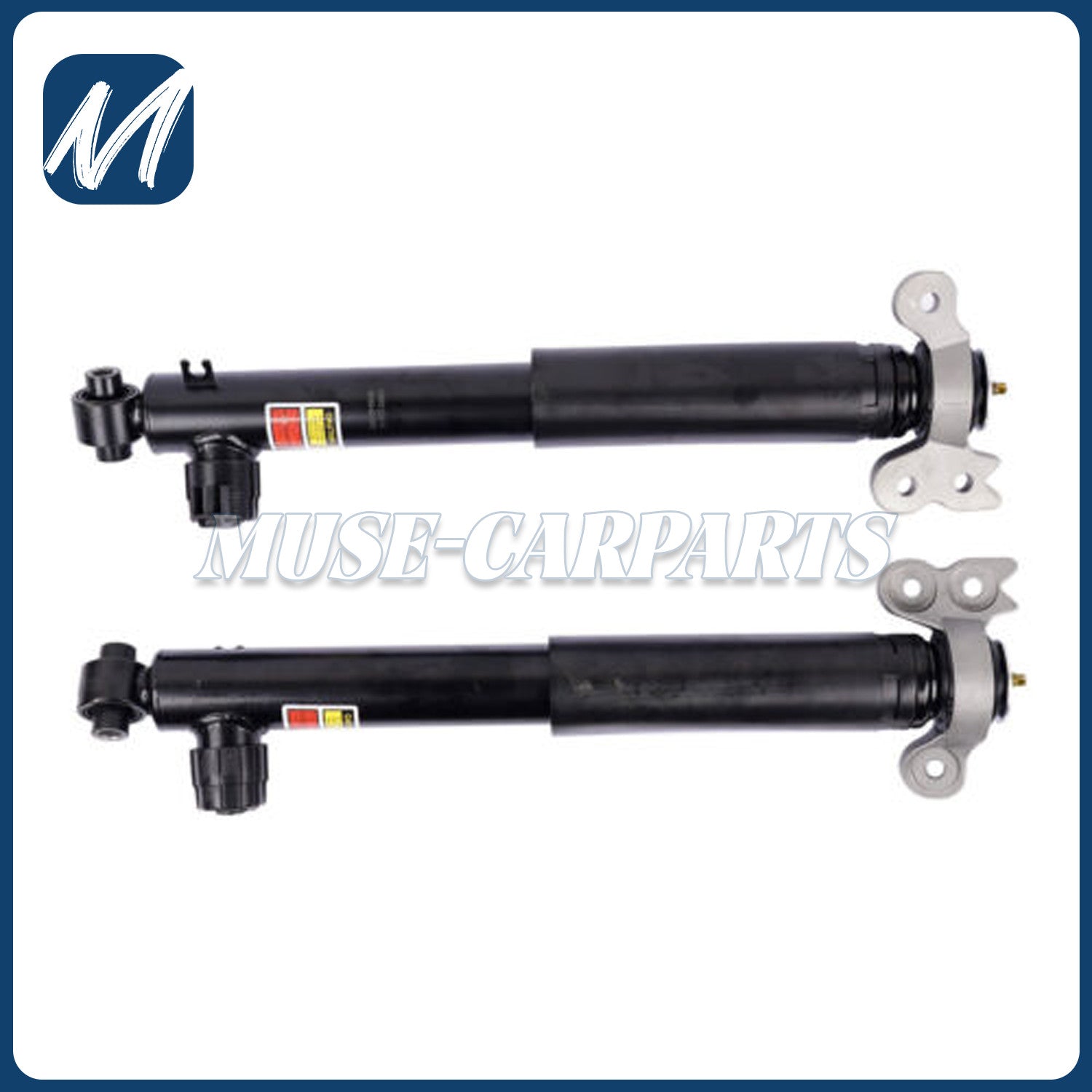 A pair of Assys VDC front shock absorber struts for BMW X3 G01, X4 G02, sDrive30i, and M40i (2018-2023)