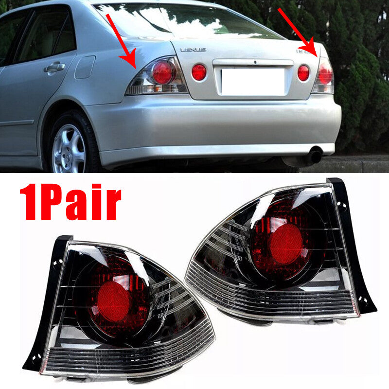 Pair for LEXUS IS200 2000-2004 Rear Side Tail Light Brake Lamp Withot Bulb