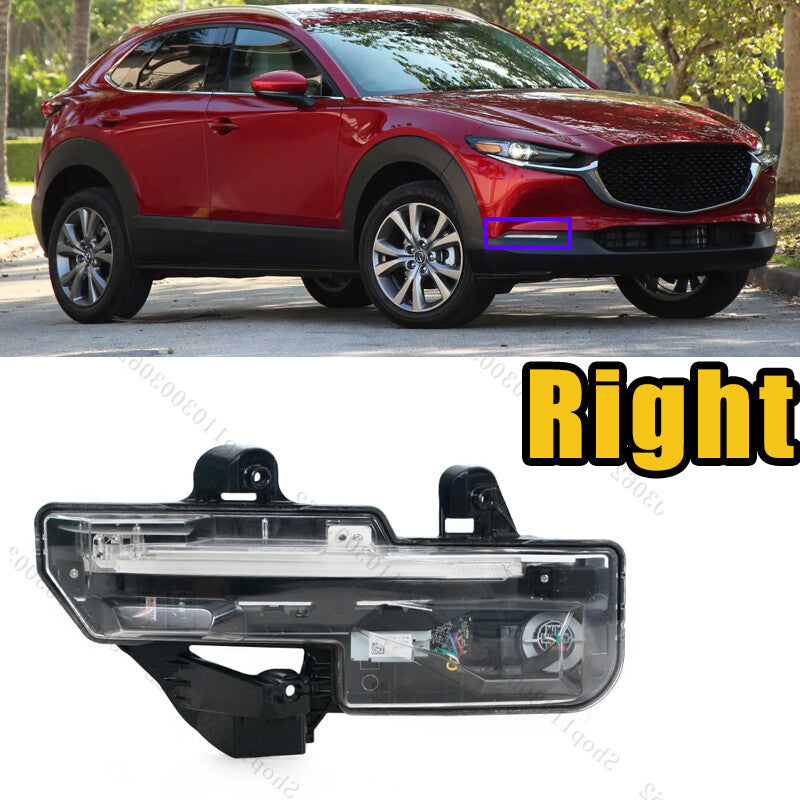 Right LED DRL Daytime Running Light Turn Signal Light for Mazda CX-30 2020-2023