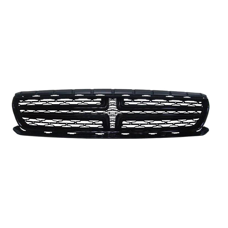 Replacement Front Upper Bumper Grill Grille Glossy Black for Dodge Charger 15-20