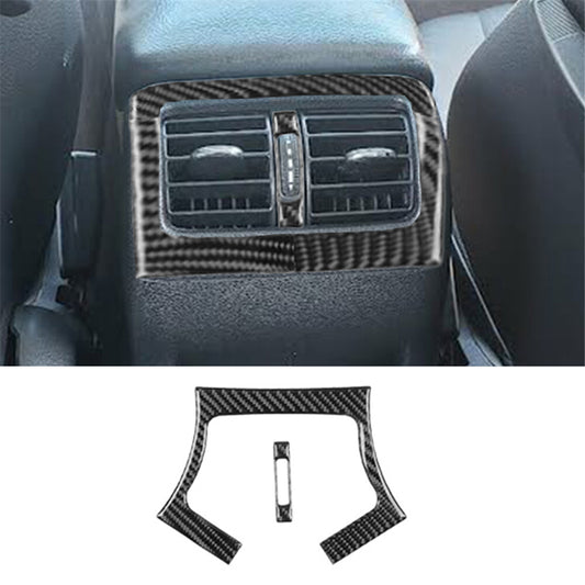 Carbon fiber air outlet rear trim for Mercedes-Benz W203 2005-2007