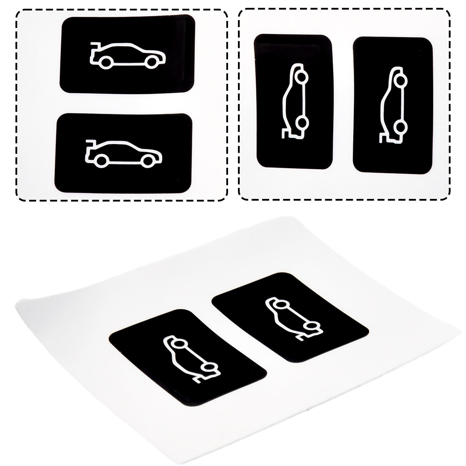 Button tailgate cover repair sticker applicable to 3, 5, 7 series F20 F30 F35 F10 F11