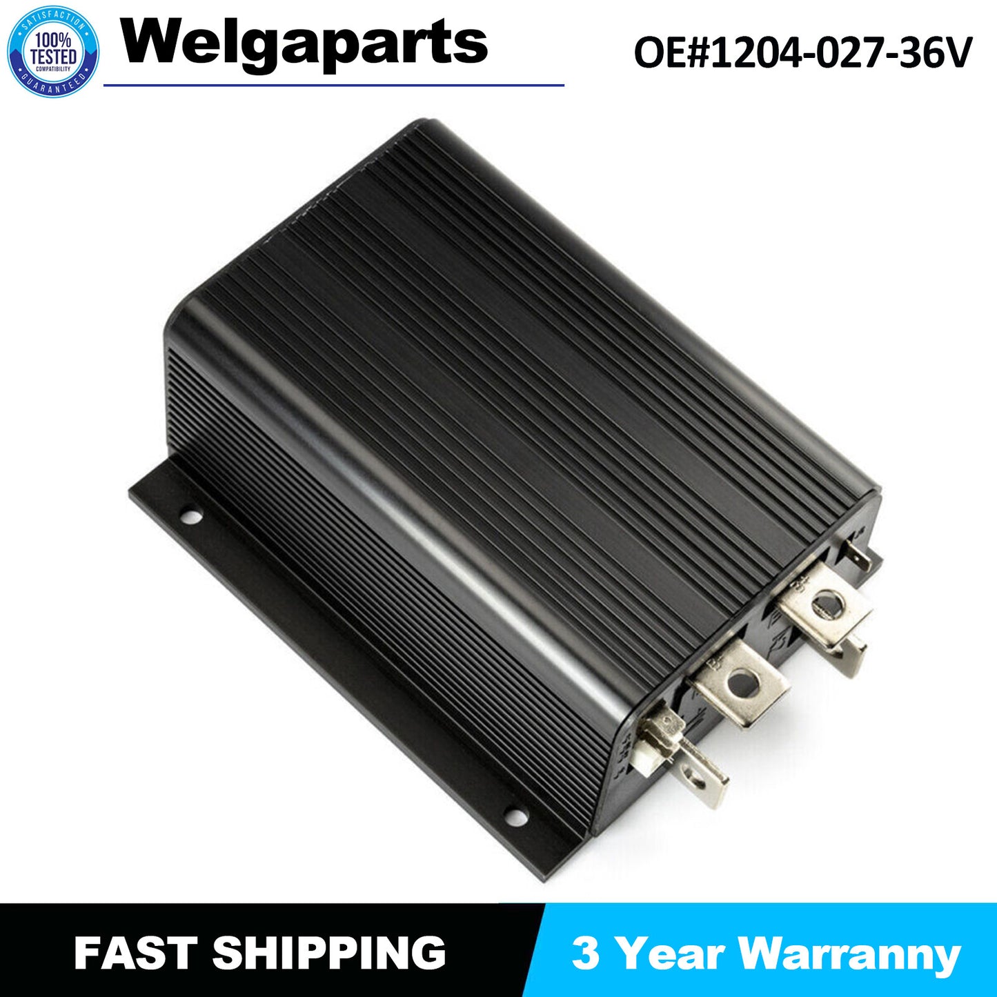 36V DC for Golf Cart Replace Curtis PMC 275Amp Controller For EZGO 1204-027 1204027