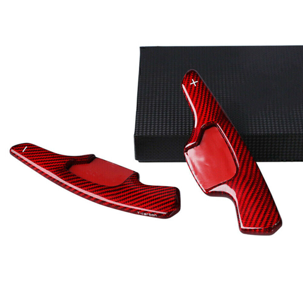Auto Lenkrad Shift Paddle Extended Shifter Trim f¨¹r for Ford Taurus Carbon Red