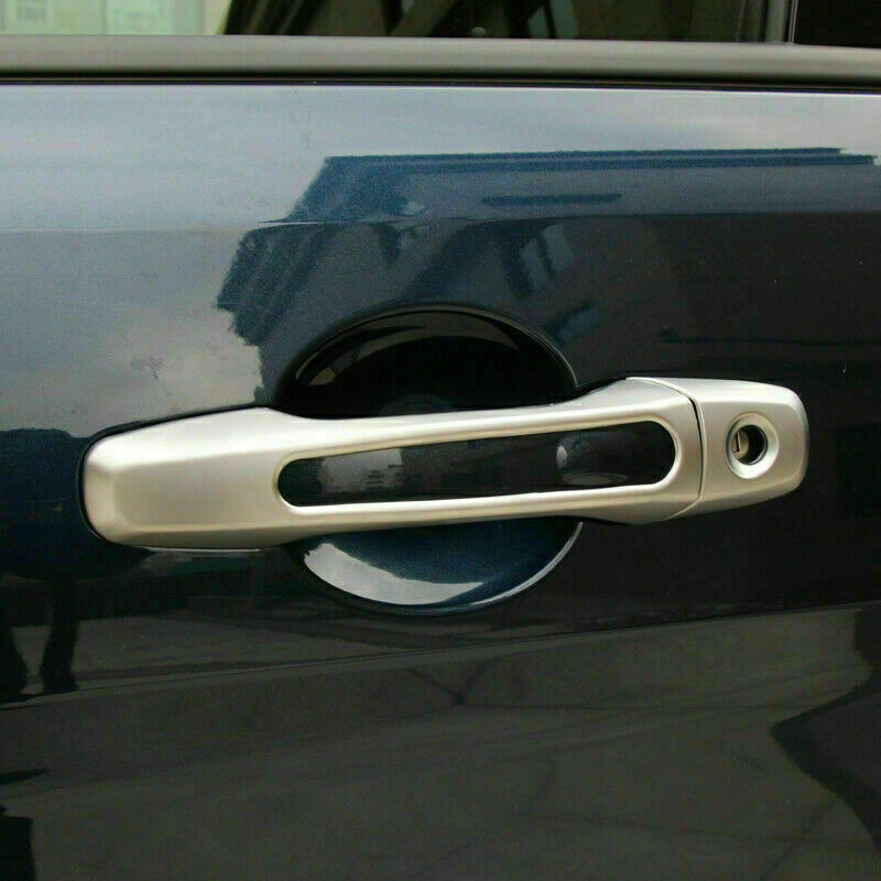 for Ford Explorer 2013-2019 ABS Matte Silver Outside Door Handle Cover Trim 1Set