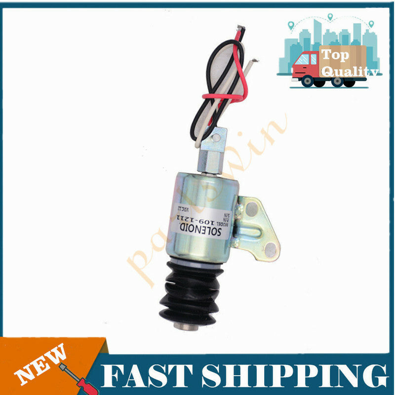 new diesel engine fuel solenoid valve replacement part 109-1211 for eXmark lawnmowers.