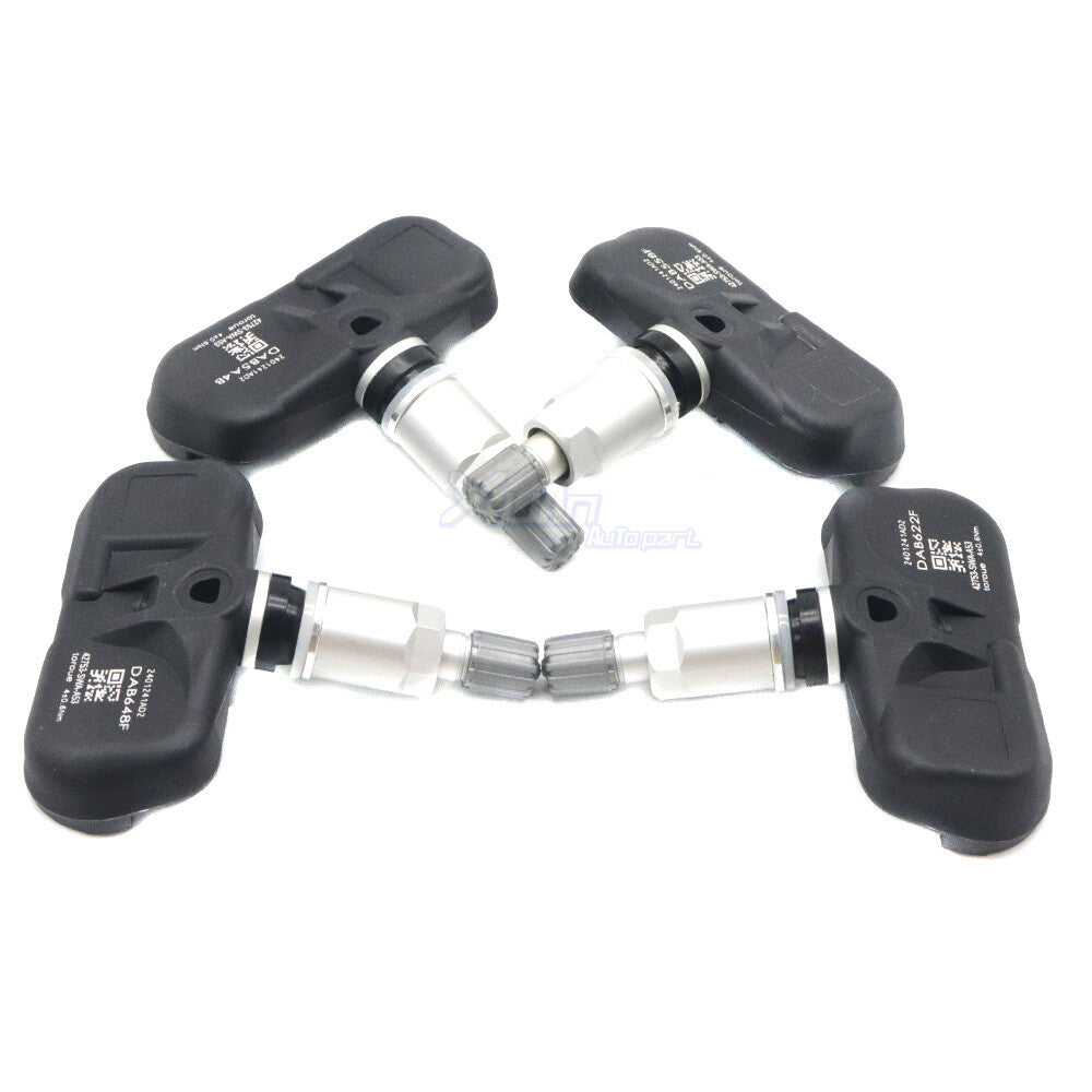 4-piece TPMS tire pressure sensor kit suitable for Honda CR-V Accord 42753-SWA-A53