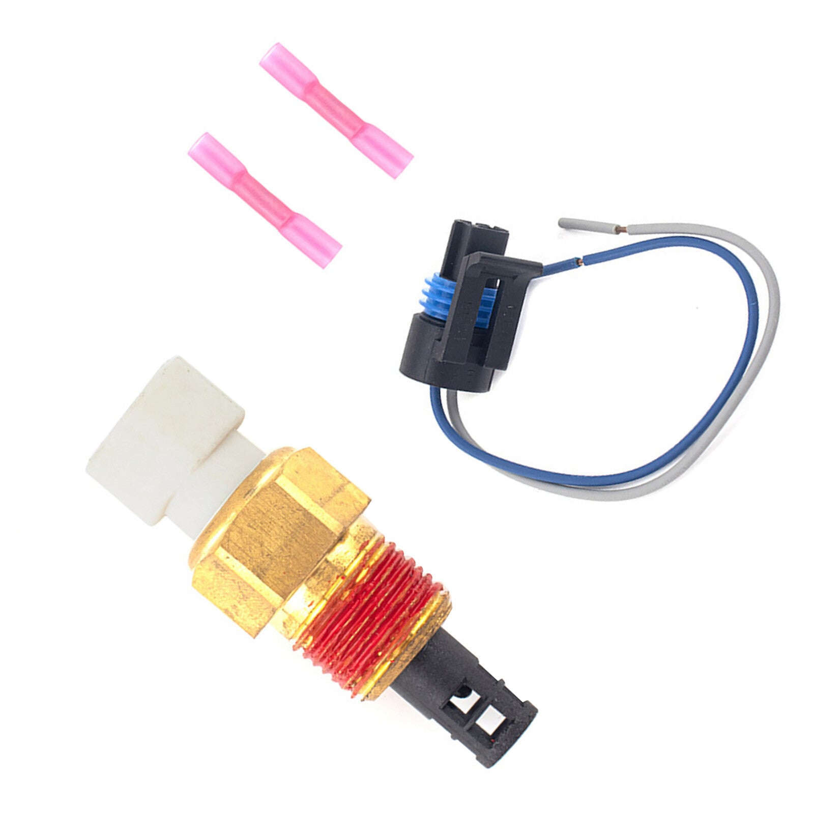 1 PC New Air Intake Temperature Sensor with Harness  Connecting Terminal