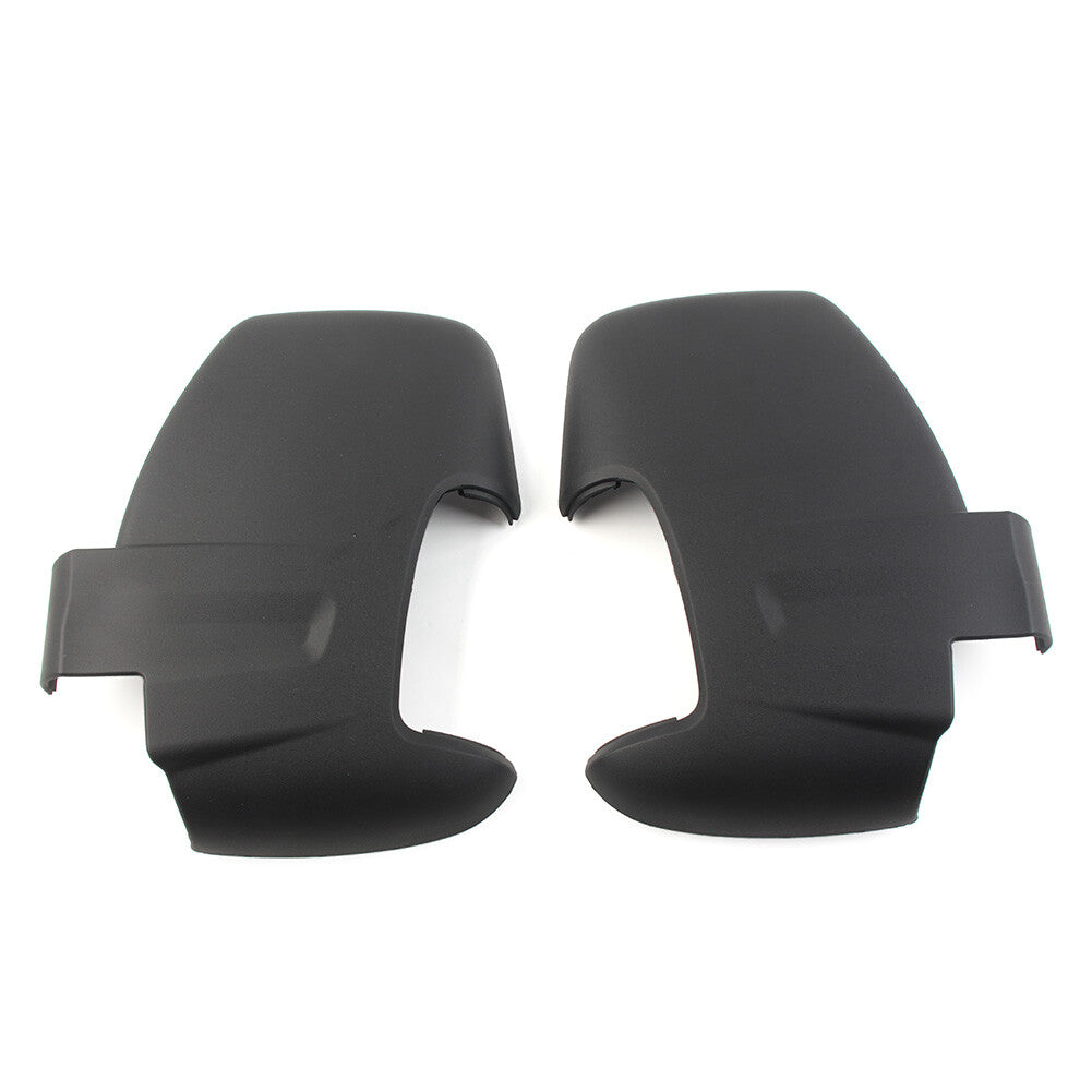 T¨¹r Fl¨¹gel Spiegel Abdeckung Geh?use ABS f¨¹r for Ford Transit MK8 14-21 Paar Schwarz