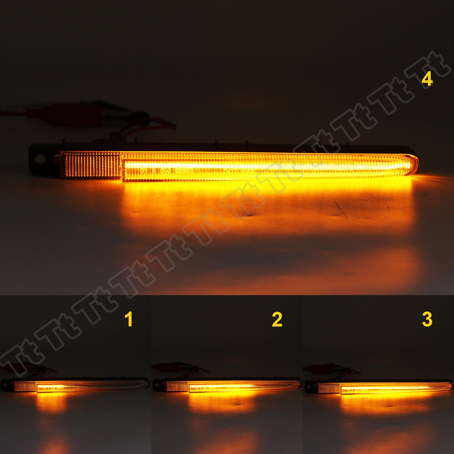 Sequential LED fender side marker lights for turn signals applicable to for BMW M3 E90 E92 E93- 07-13
