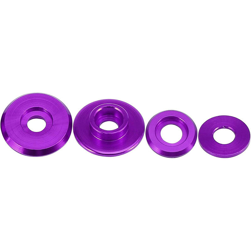 Low Profile Engine Valve Cover Washer Bolt Kit for Acura for Honda for Civic RSX Purple