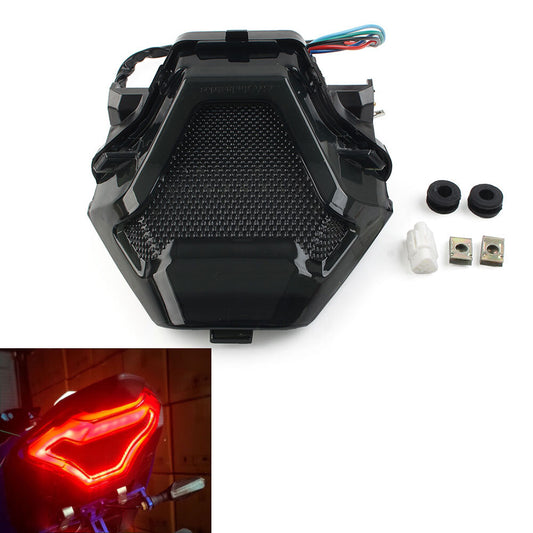 for Yamaha YZF R3 R25 Y15ZR MT07 YZF FZ07 Integrated LED Tail Light Turn Signals