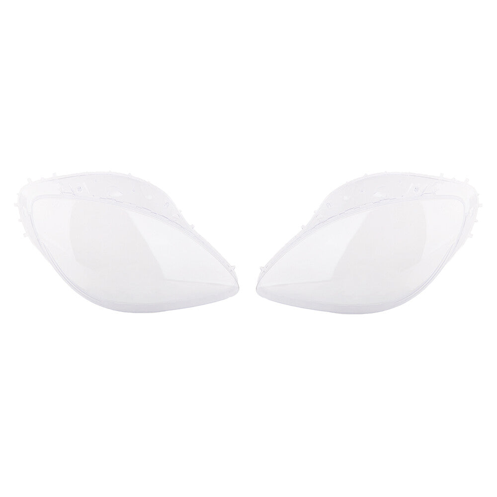 2-Piece Headlight Lens Cover Transparent Cap for 2005-2013 for Chevrolet C6 for Corvette