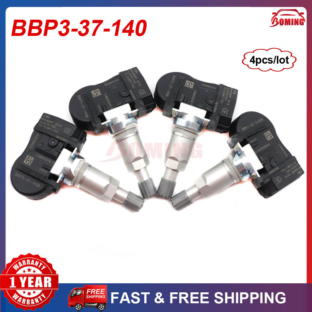 4PC New TPMS Tire Pressure Monitor Sensor Fits for Mazda CX-9 MX-5 Miata 433 MHz