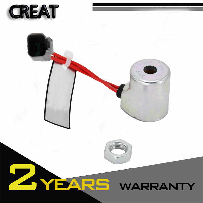 Valve coil 10V 6717706 suitable for Bobcat S220 S250 S300 A220 A300 T190 T200 753 763 853